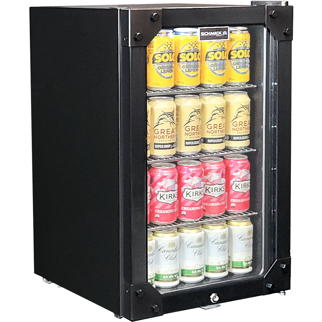 Schmick iron door design bar fridge 70L, front view
