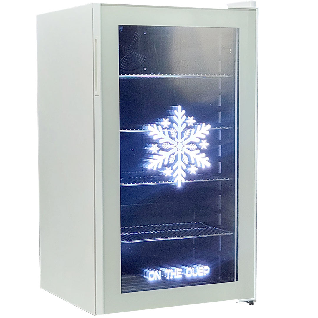 Schmick under zero bar fridge, On The Cusp, front view