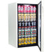 Schmick under zero bar fridge, On The Cusp, angle view