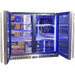 Schmick twin-door bar fridge, adjustable shelving