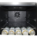Schmick twin-zone bar fridge, Noctua quiet inner fans