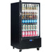 Schmick upright bar fridge 219L, left hinge, interior shelving