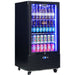 Schmick upright bar fridge 219L, left hinge, detail view