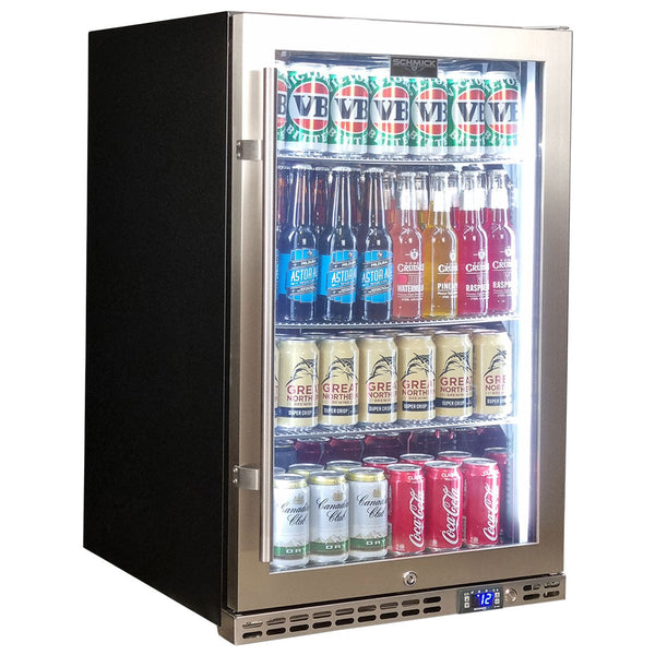 Schmick front-venting bar fridge 175 cans, front view
