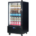 Schmick upright bar fridge 219L, right hinge, front view
