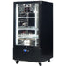 Schmick upright bar fridge 219L, right hinge, side view
