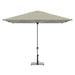 Shadowspec Oasis market umbrella, Alpine Stone canopy, studio product shot