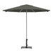 Shadowspec Oasis market umbrella, Charcoal Tweed canopy, studio product shot