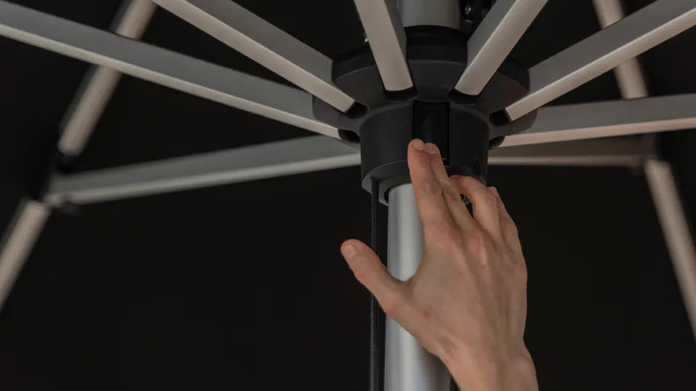Shadowspec Oasis commercial market umbrella, supplier photo 10