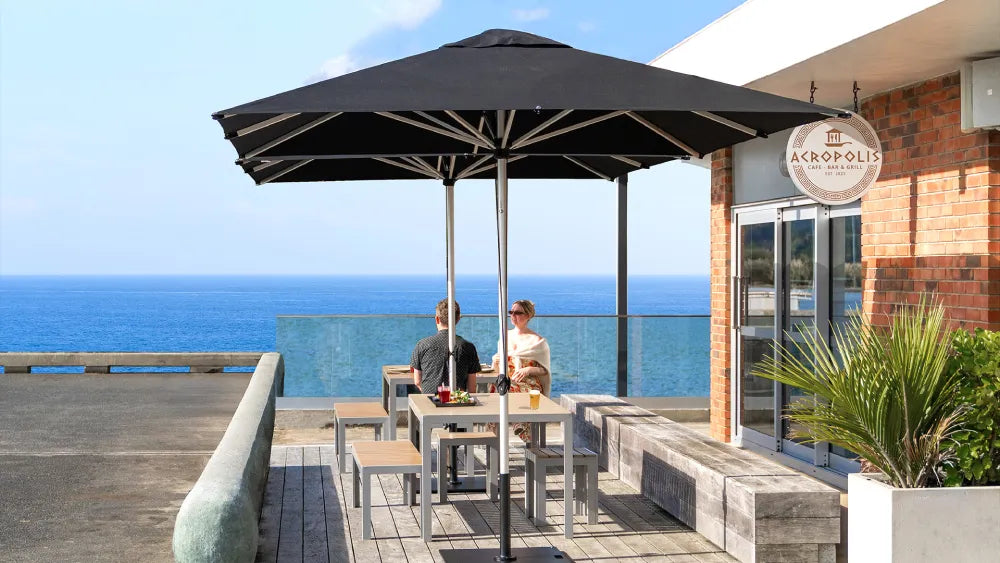 Shadowspec Oasis commercial market umbrella, supplier photo 5