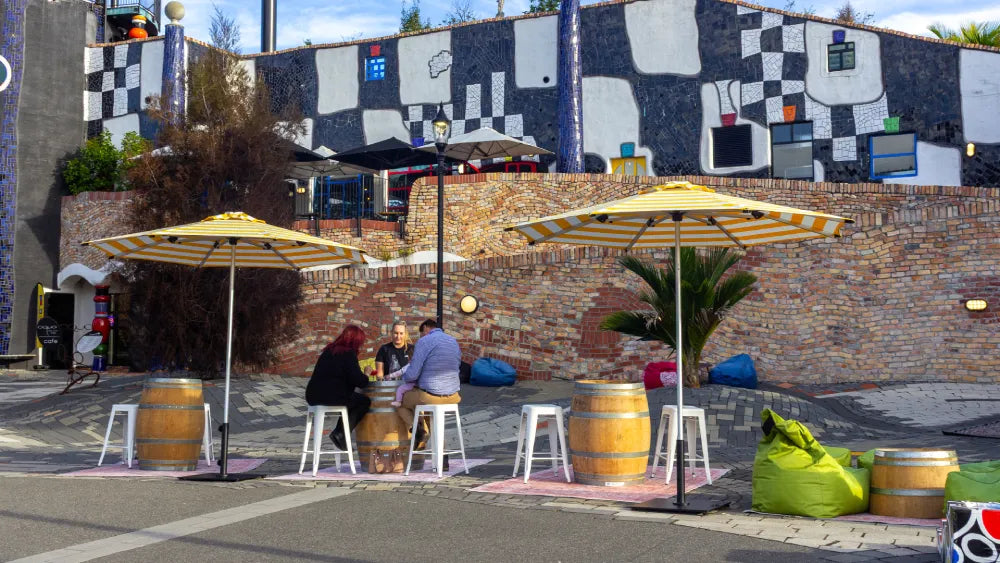 Shadowspec Oasis commercial market umbrella, supplier photo 7