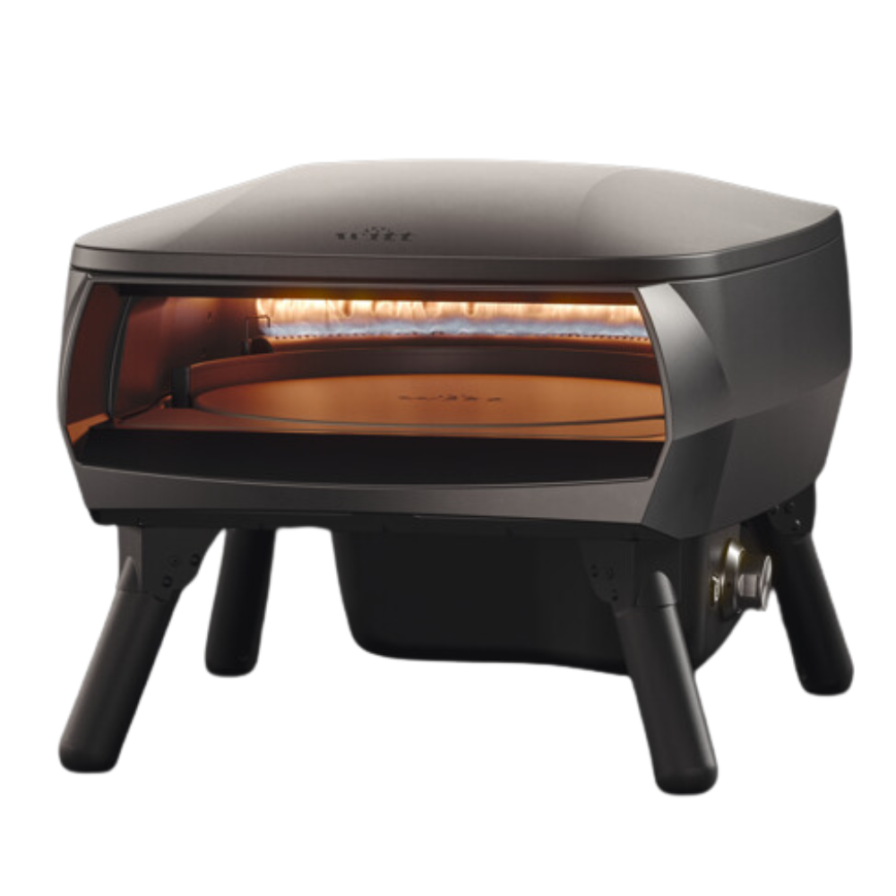 Witt Piccolo Rotante 13 inch gas pizza oven in Black