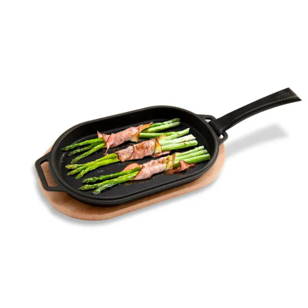 Witt Cast Iron Pan, Oval cooking