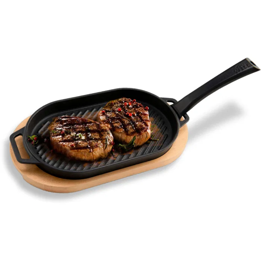 Witt Cast Iron Pan, Oval roasting
