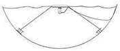 Otterbine anchor and mooring layout diagram