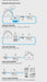 Four Big F Pro installation schematics: rainwater, well, mains and commercial