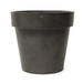 Blinde Design Classic 125 concrete planter in natural beige grey finish with wide rim