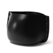 Blinde Stitch 100 concrete planter in Graphite finish with black stitched accent detail