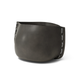 Blinde Stitch 75 concrete planter in natural finish with grey stitched accent detail