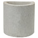 Buschbeck Rondo chimney extension, round quartz concrete flue section