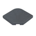 Cantilever umbrella ballast block 25kg, painted concrete weight for a cross-bar base.