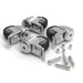 Shadowspec Stainless Steel Castor Wheels set of four with mounting hardware