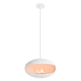 Matt white standard pole (indoor use only)