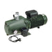 DAB 200MP cast iron jet pump with pressure switch and gauge, front view