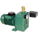 DAB deep well surface pump DP151MP and DP251MP, green cast iron casing with electric motor and pressure switch