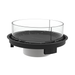 EcoSmart AB8 Burner Cover lifted off the burner, showing the underside of the silicone protective seal.