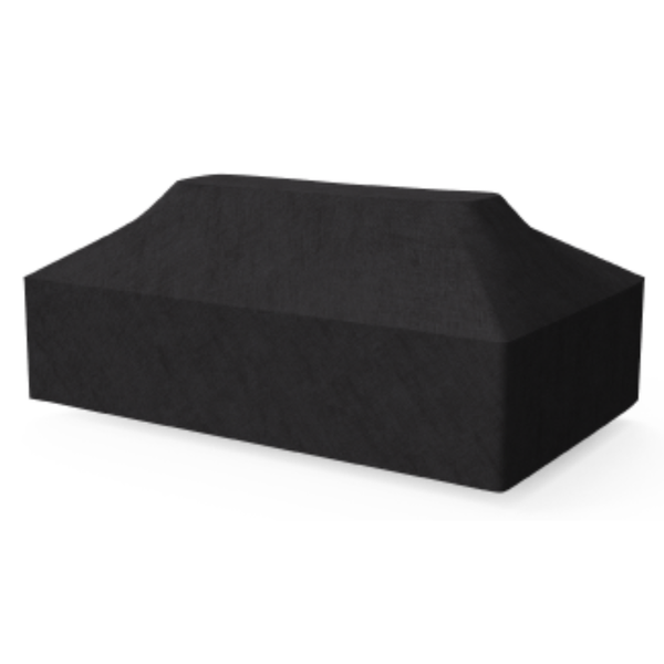 EcoSmart LT65 All-Season Cover fitted black weatherproof cover designed for LT65 outdoor fire table