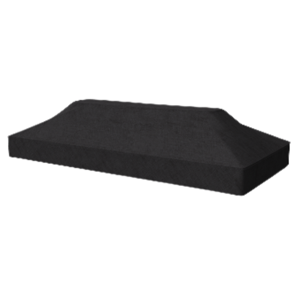 EcoSmart LT90 All-Season Cover fitted black weatherproof cover designed for LT90 outdoor fire table