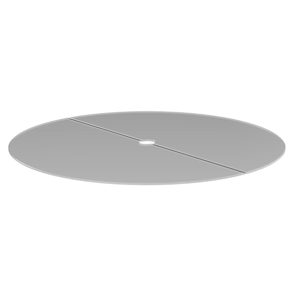 EcoSmart R20 Cover Plate round toughened glass burner cover plate panel accessory