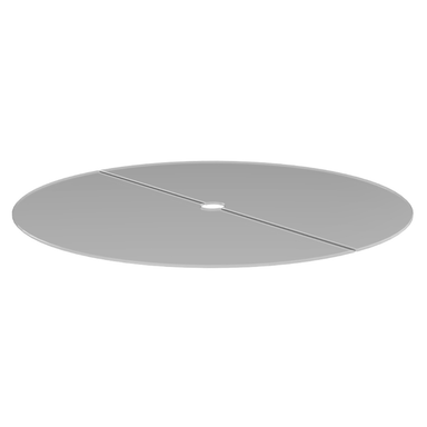 EcoSmart R20 Cover Plate round toughened glass burner cover plate panel accessory
