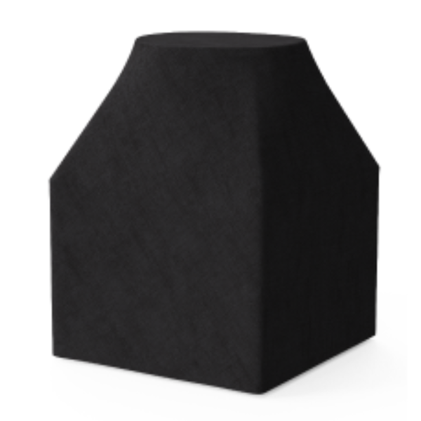 ST24 All Season Cover fitted black waterproof cover designed for EcoSmart Fire ST24 outdoor fire table