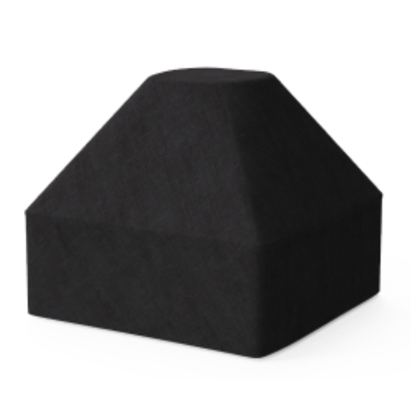ST30 All Season Cover fitted black waterproof cover designed for EcoSmart Fire ST30 outdoor fire table