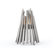 EcoSmart Stix Fire Pit stainless steel front product shot showing signature tubular design