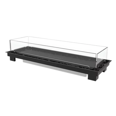 EcoSmart XL900 Burner Cover in black, designed to seamlessly fit over the burner section of the EcoSmart XL900 for added protection when not in use