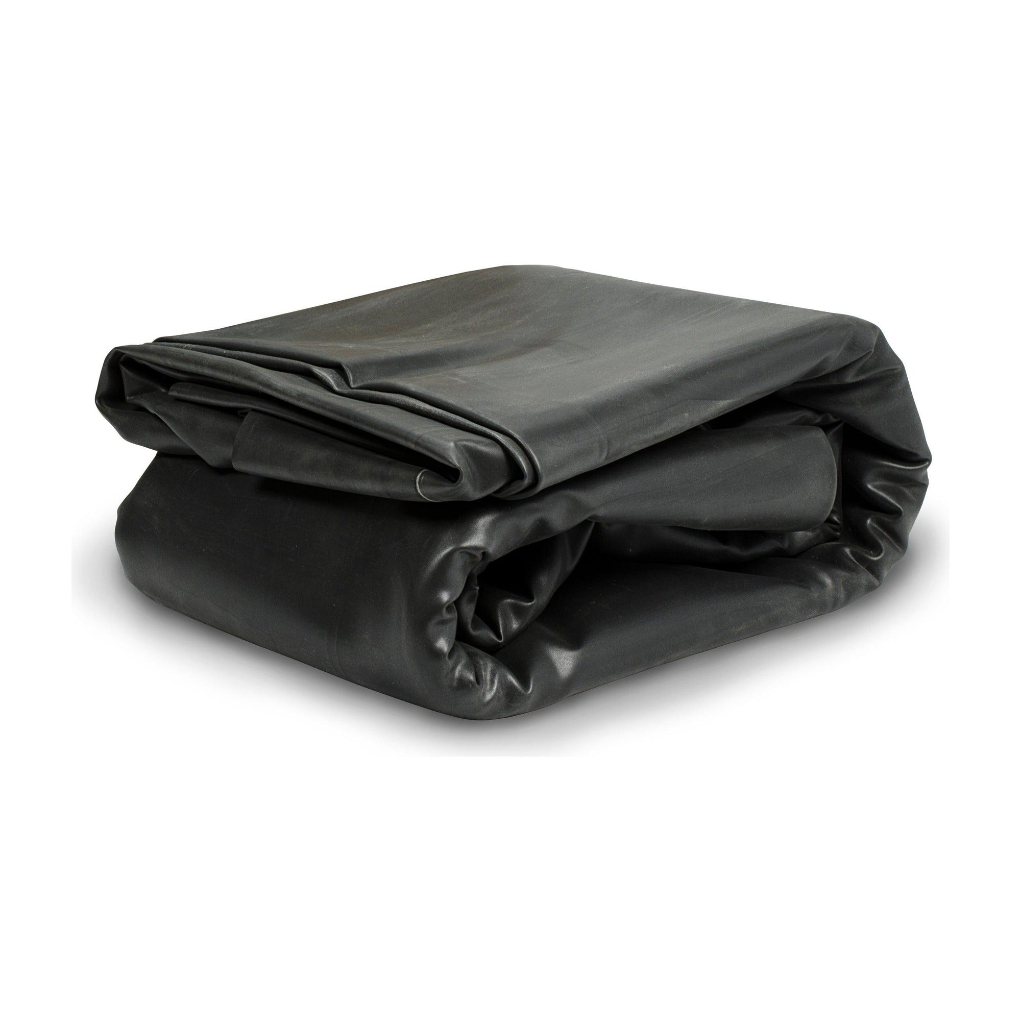 Elevate PondGard EPDM pond liner folded, cut to size
