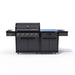 Coleman Pro Series 5 Burner Outdoor Kitchen storage configuration