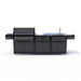 Coleman Pro Series 5 Burner Outdoor Kitchen storage + sink configuration
