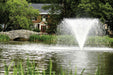 Otterbine Gemini aerating fountain throwing a tall plume