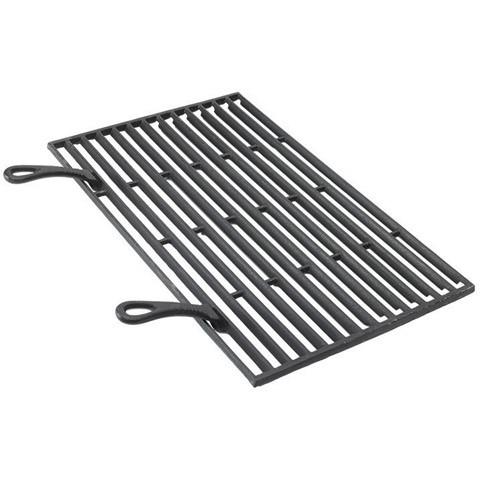 Buschbeck reversible cast iron grill with its hanging handle