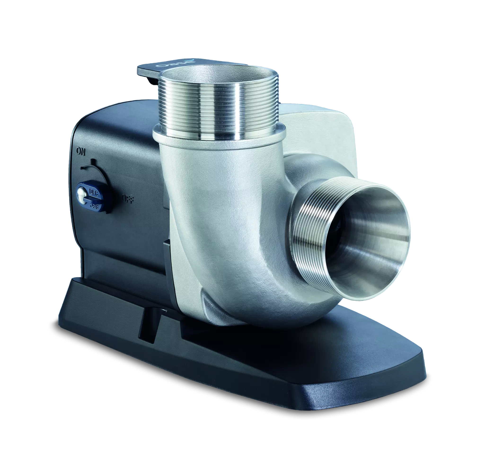 AquaMax Eco Titanium 33000 from the outlet side