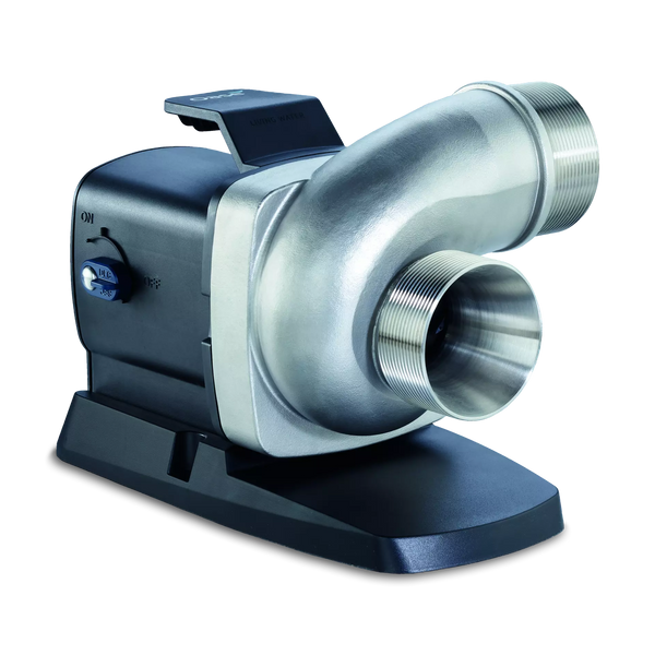 Oase AquaMax Eco Titanium 33000 gravity filter pump with cast stainless steel housing