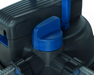 FiltoClear lid controls and 2-way valve