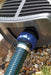 Hose connection on the AquaMax Eco Premium 12 V pump