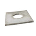 Ochre Living Top Cap shown as a standalone concrete chimney cap plate with a central opening, isolated on a white background to highlight its simple protective design