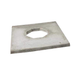 Ochre Living Top Cap shown as a standalone concrete chimney cap plate with a central opening, isolated on a white background to highlight its simple protective design