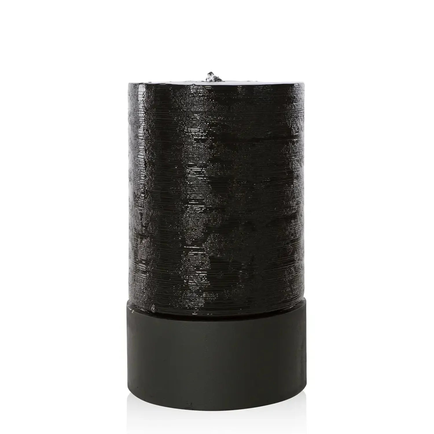 Pietro Stoneware Asaki Tower Fountain in real bronze, studio shot